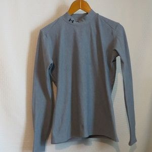 Blue Marbled Under Armour Fitted Top Sz XLg  A8